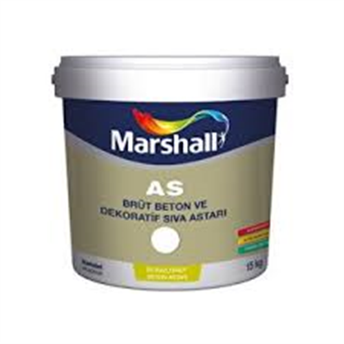 MARSHALL AS BRÜT BETON ASTARI VE DEKORATİF KAPLAMA ASTARI 12 KG. KOD:6442290